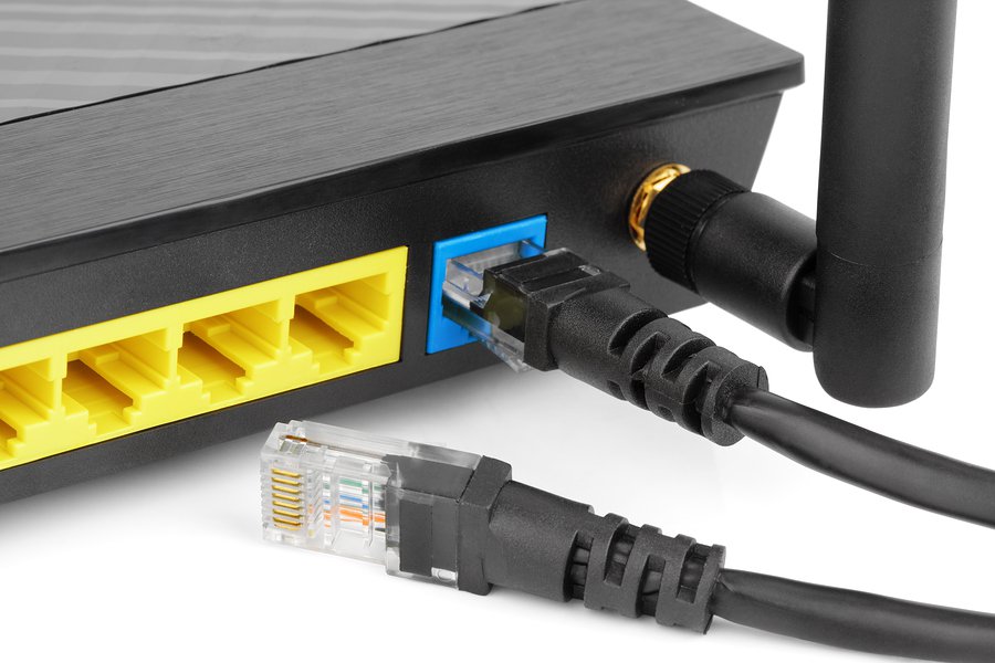 Подключение интернета к роутеру через кабель