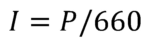 Формула тока для трехфазной плиты