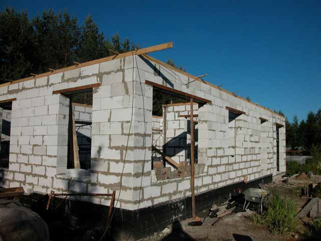 Строительство домов из пенобетонных блоков