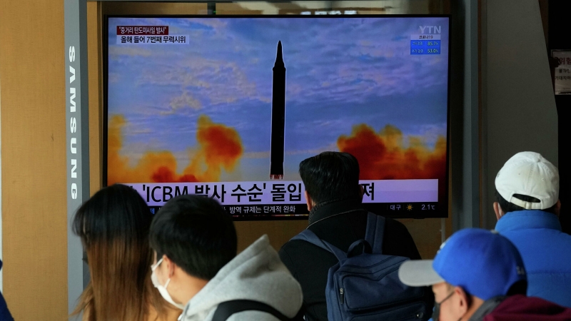 В США отреагировали на пуск ракеты КНДР