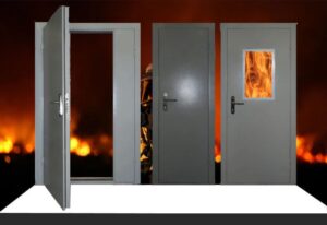 Стальные противопожарные двери