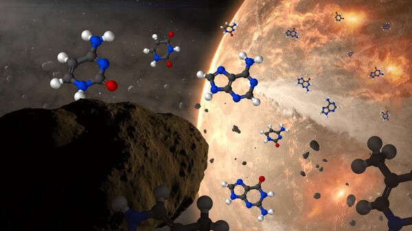 Жизнь из космоса. В метеоритах нашли все компоненты ДНК 