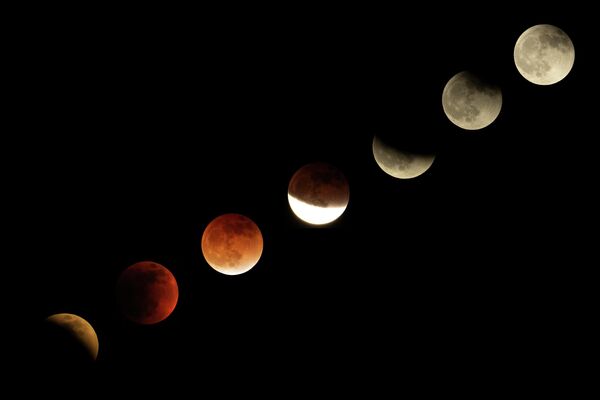 Исчезновение кровавой Луны: ночь полного затмения