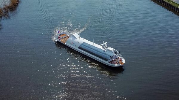 На ПМЭФ представили универсальное экологичное пассажирское судно 