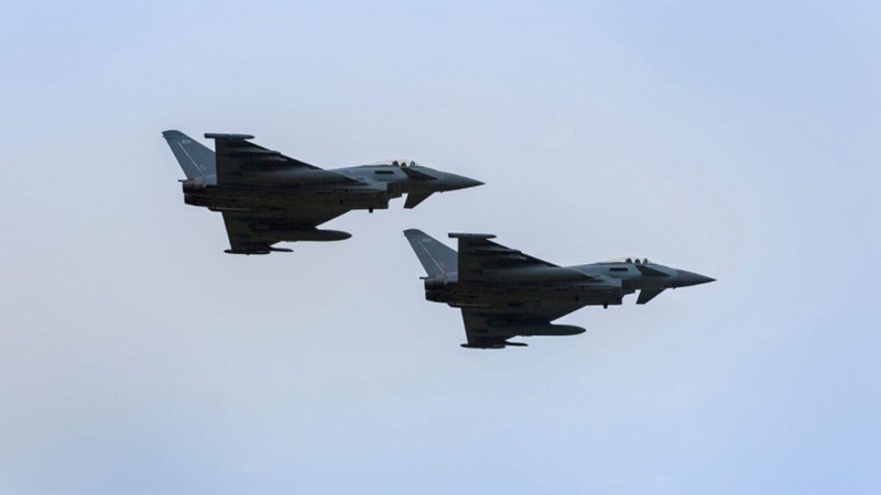 ВВС Британии приостановили несущественные полеты истребителей Typhoon