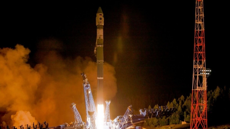 ВКС затопили разгонный блок после запуска спутника "Космос-2558"