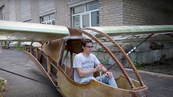 В России разработали компактный планер для обучения азам пилотирования