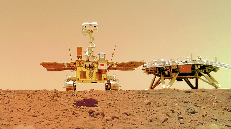 Китайские ученые опубликовали новые результаты миссии "Тяньвэнь-1" на Марсе