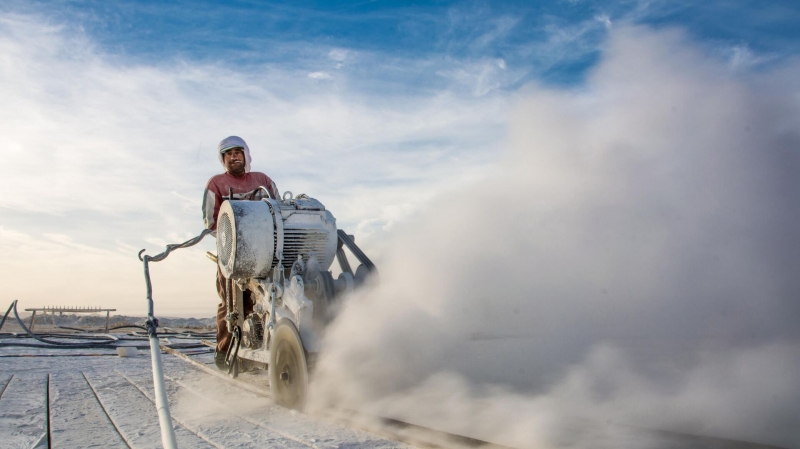 Способ очистки воздуха от строительной пыли нашли в России