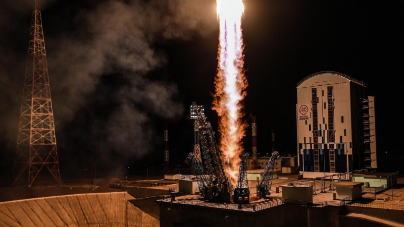 С Байконура стартовала ракета "Союз-2.1А" с грузовиком "Прогресс МС-21"