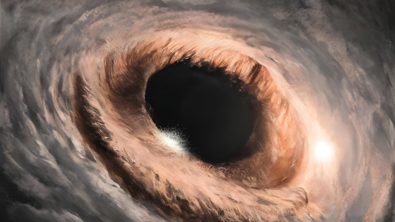 Британские астрономы обнаружили одну из самых крупных черных дыр