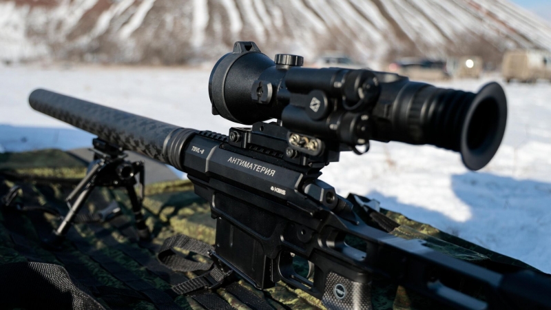 Кадырову представили снайперскую винтовку, разработанную РУС