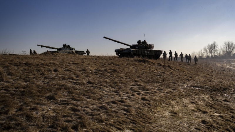 В Запорожской области боевики ВСУ пошли в наступление и потеряли танк и БТР