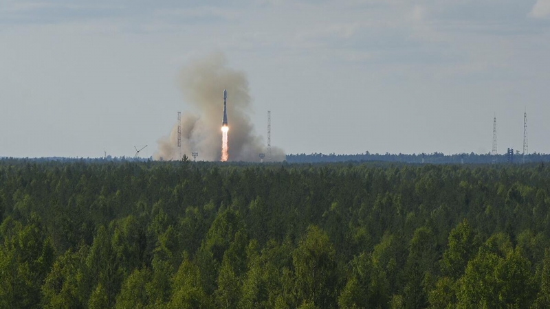 С "Плесецка" запустили ракету со спутниками Минобороны