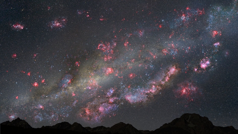 Астрономы узнали, на что похожи молодые галактики