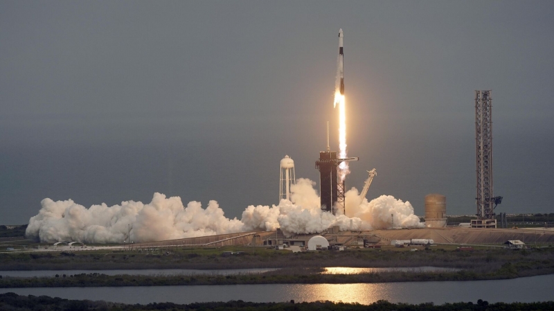 В США стартовала ракета-носитель Falcon 9 с лунным лендером Odysseus