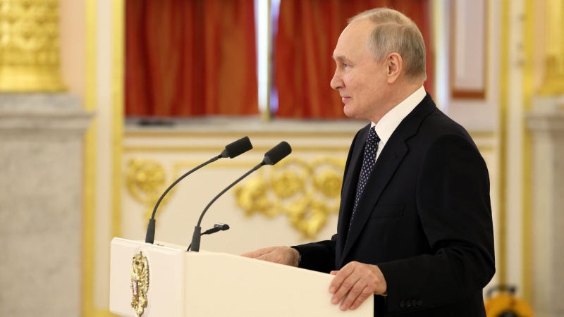 В Кремле пообещали сообщить о мероприятиях с Путиным ко Дню космонавтики