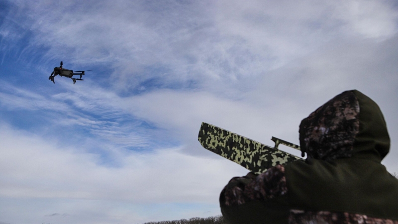 Военные рассказали о борьбе с дронами ВСУ на Запорожском направлении