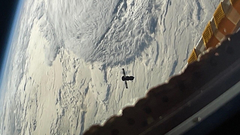 Грузовик "Прогресс МС-25" затопили в Тихом океане