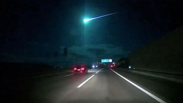 В небе над Португалией заметили метеор