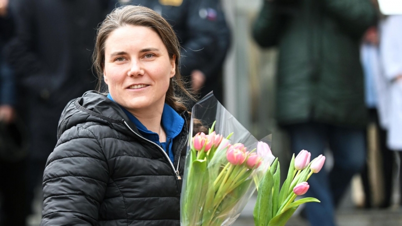 Космонавт Кикина поблагодарила родителей и коллег