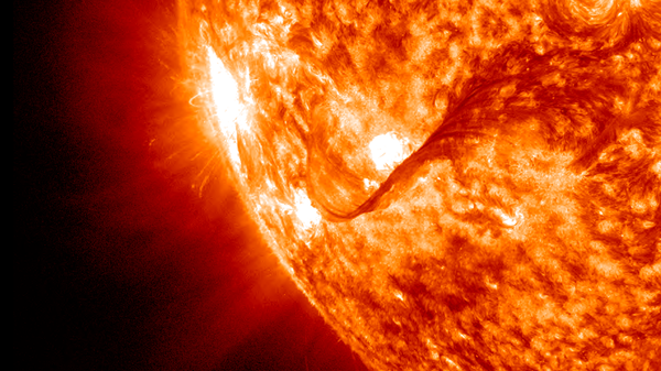 Мощнейшие вспышки на Солнце не повлияли на работу МКС