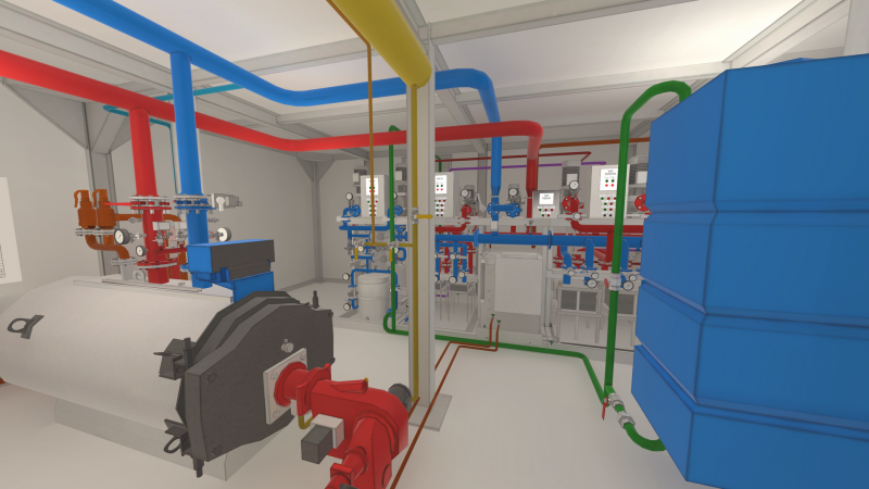 Российские ученые создали виртуальную котельную для обучения кочегаров