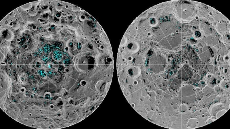 Российский ученый предложил "застолбить" Северный полюс Луны