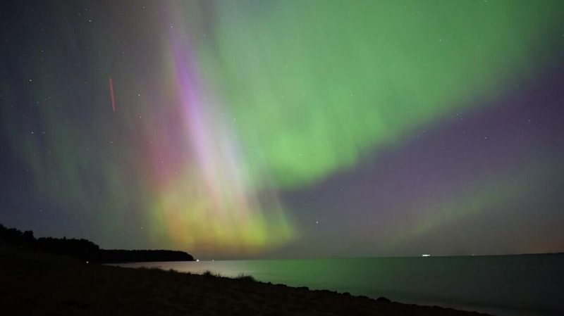 Губернатор Ленинградской области показал фото звездопада Персеиды
