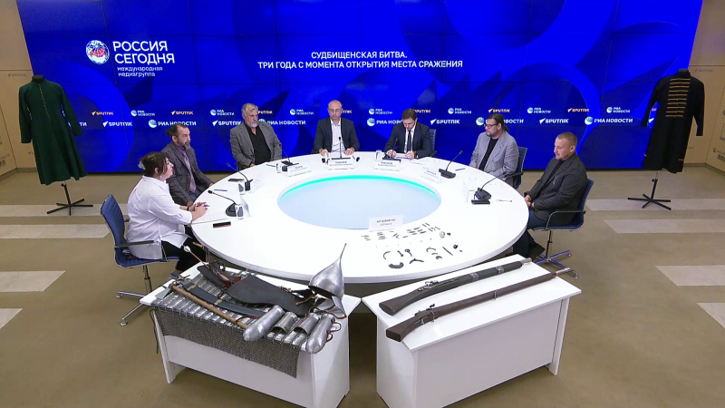 Губернатор рассказал, что будет с тысячами артефактов Судбищенской битвы