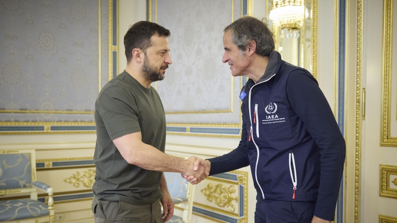 Гросси выразил позицию МАГАТЭ по предотвращению ядерной аварии на ЗАЭС