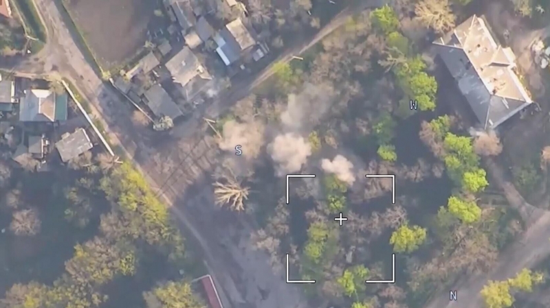 В Курской области уничтожили бронемашину Humvee ВСУ