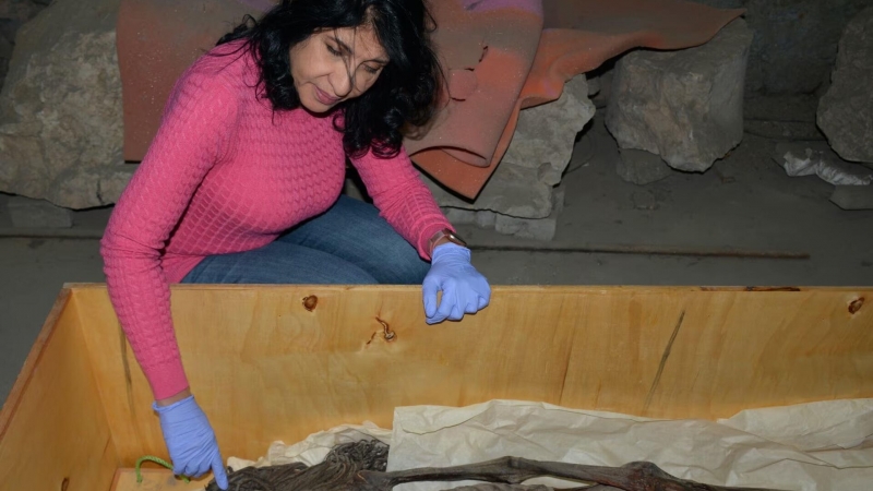 Ученые "оживили" мумию древней принцессы