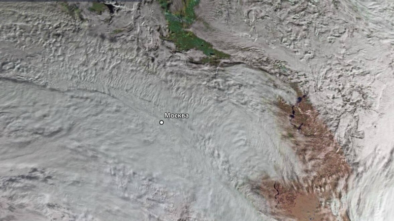 "Роскосмос" показал спутниковый снимок циклона "Мартина"