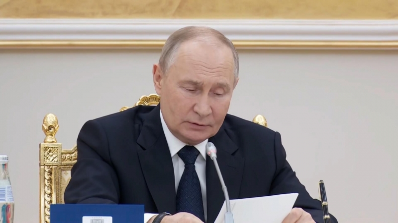 Путин оценил сотрудничество с Казахстаном по проекту "Байтерек"