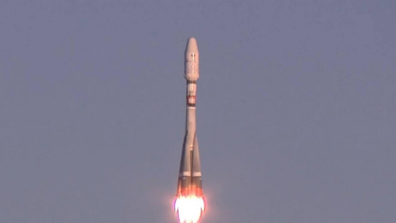 С Восточного стартовал "Союз" с двумя гелиофизическими спутниками