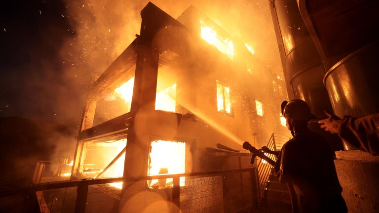 Появились новые спутниковые снимки масштабных пожаров в Лос-Анджелесе