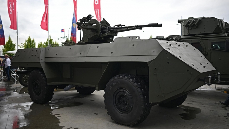 Беспилотный бронеавтомобиль "Зубило" отправят на апробацию