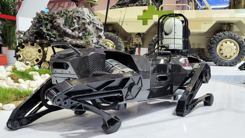 СМИ: пожарные в Китае впервые ввели в эксплуатацию робота-собаку