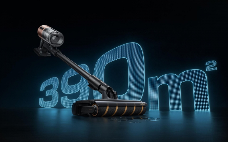 Dreame показал моющие вертикальные пылесосы с технологией влажной уборки