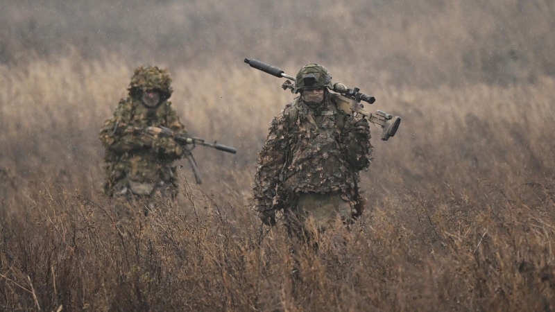 Российские снайперы уничтожили БПЛА "Баба-Яга" на Южнодонецком направлении