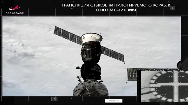 Баканов рассказал о работе экипажа "Союза МС-27" в ходе полета к МКС