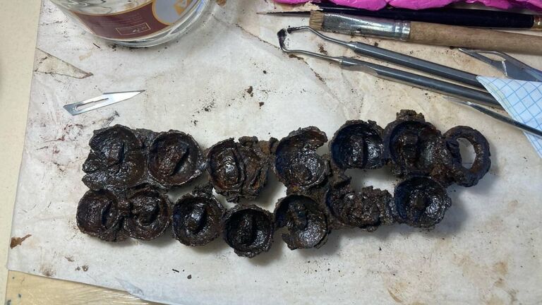 В Сибири найдены следы древней технологии сварки