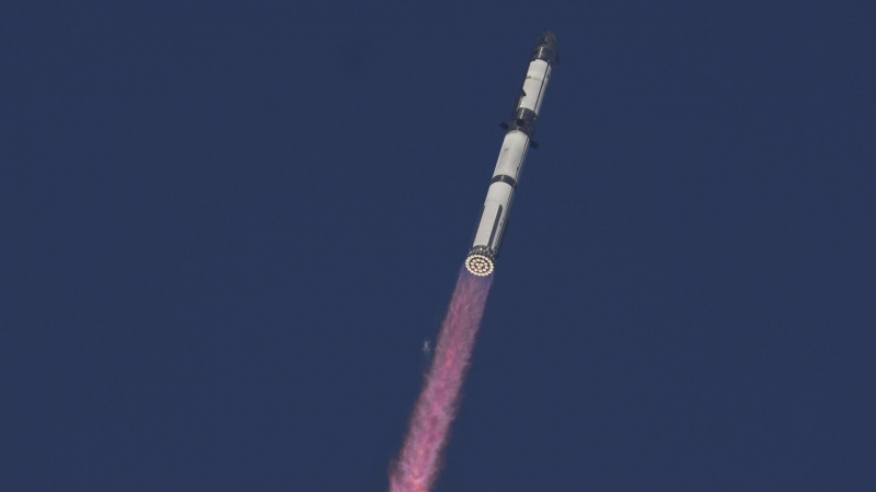 Ракета Starship стартовала в 11-й испытательный полет