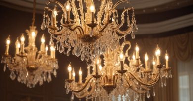 Люстры: обзор видов и особенностей российского производства